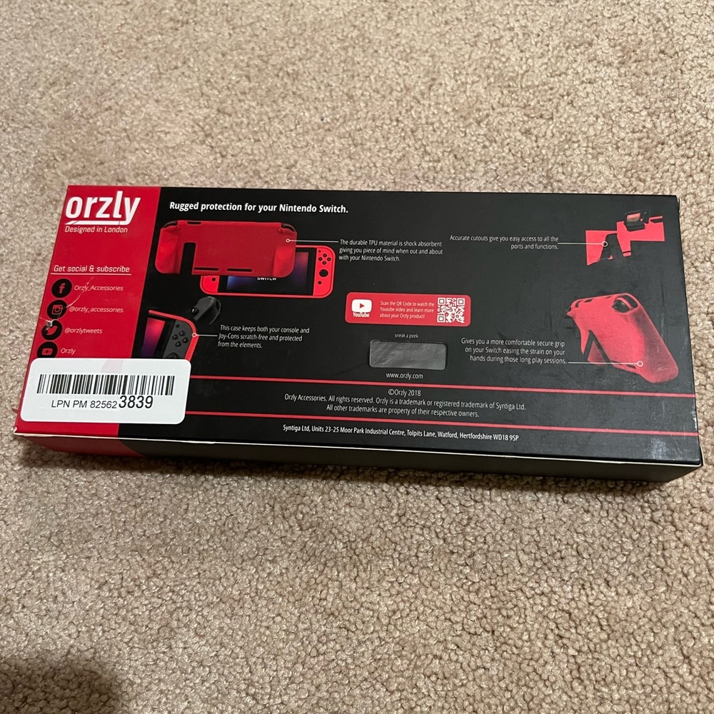 Brand new Nintendo switch case